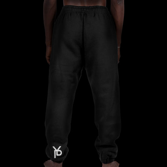 Sweatpants — Black Plain