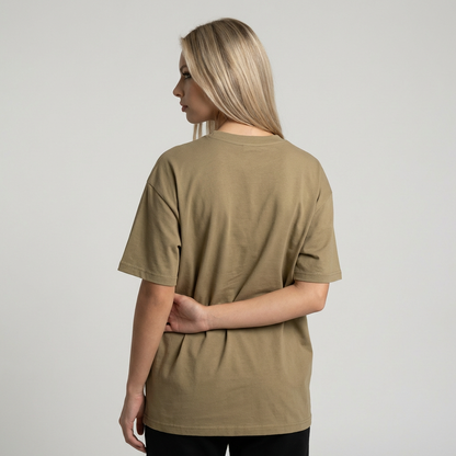 female-back-Floral Code – Tee