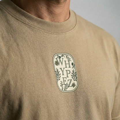male-detail-Floral Code – Tee