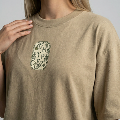 female-detail-Floral Code – Tee