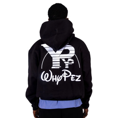 wHoody Hoodie — Black Whypez Hoodie 900 gsm Baumwolle